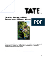 Teacher Resource Notes Barbara Hepworth Museum and Sculpture Garden - 2013 PDF