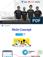 (L7) Mole Concept