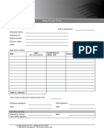 Miss-Punch Form PDF