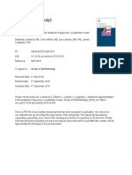 Nutritional Supplementation in The Treatment of Glaucoma - A Systematic Review 2018 PDF