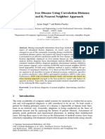 An Euclidean Distance Based KNN Computational Method For Assessing Degree of Liver Damage