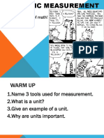 Scientific Measurement