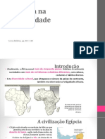 Power Point 6.1 - A África - Egito