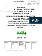 Adenda PT Construcción de Baño - Lado Este de Ofic. Calificador de Chatarra y Supervisores - Zona Metalico