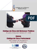 Codigo de Etica 2015 Guatemala