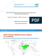 Third International Conference For Improving Use of Medicines (ICIUM2011)