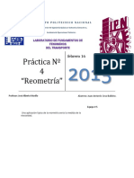 Practica N 4 Reometria PDF