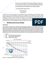 CST Mesh Settings For Simulation PDF