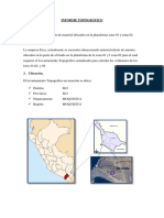 Informe Topográfico