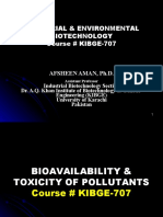 Lecture 11 (Bioavailibility &amp Toxicology