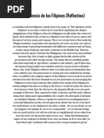 La Indolencia de Los Filipinos