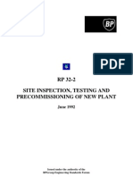 Rp32-2 Site Inspection, Testing and