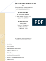 Internship Report On GSM Mobile Networki