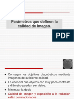 Tema 4 - Paramétros Que Definen Calidad de Imagen