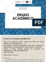 Ensaio Académico