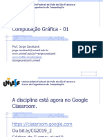 Computação Gráfica - 01