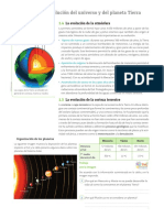 El Origen y La Evolución Del Universo y Del Planeta Tierra