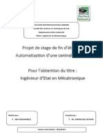 Automatisation D'une Centrale - SBAI Mohammed - 2997