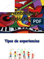 Orientaciones Didacticas Artes