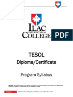 TESOL Syllabus