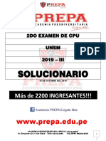 2do Examen Cpu - 2019 - Iii - Solucionario