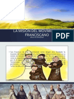 La Misión Del Movimiento Franciscano