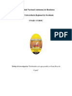 Problemática de Agua Potable en Santa Rosa de Copán