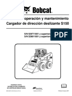 Manual Operación y Mantenimiento Bobcat S150 6904124ar Om 2-07