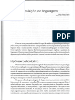 Aquisição Da Linguagem - Manual de Linguística