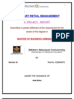 Wal-Mart Retail Management: A Project Report