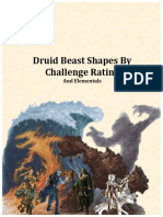 Druid (Circle of The Moon) Beasts Full