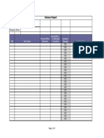 Variance Report