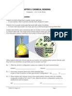 Chapter 5: Chemical Bonding: 5.1 From Poison To Seasoning