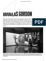 Douglas Gordon Katrina Brown, Gagosian Quarterly