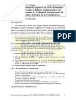 La Constitución Española de 1978. Oposición Auxiliar Administrativo Del Estado