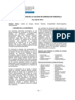 Normalizacion de La Calidad de Energia en Venezuela (Resumen)