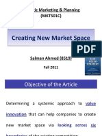 Creating New Market Space Slides