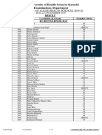 Result Entry Test Allied Health Sciences Exam 19 20 24 Nov 2019 BSBT - 2019 12 05 08 26 59