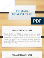 Primary Health Care