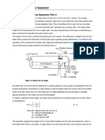 Bucket and Weir Type Separator