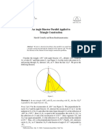 An Angle Bisector Parallel Applied To Triangle Construction - Harold Connelly