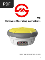 SMG M8 GNSS RTK Hardware Operating Instructions PDF