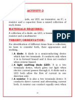 To Identify Led, Diode, Transistor