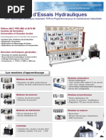 d000172 Banc Hydraulique Industrielle