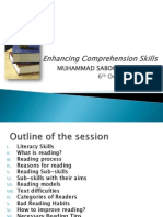 Enhancing Comprehension Skills