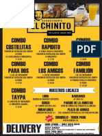 El Chinito Carta