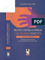 DELITOS CONTRA LA FAMILIA y VIOLENCIA DOMESTICA - Reyna Alfaro 2016 PDF