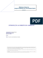 Introdução Ao Direito Do Ambiente - Fernão Serrão