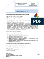 Hoja de Seguridad Disolvente-1a