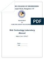 Web Technology Laboratory